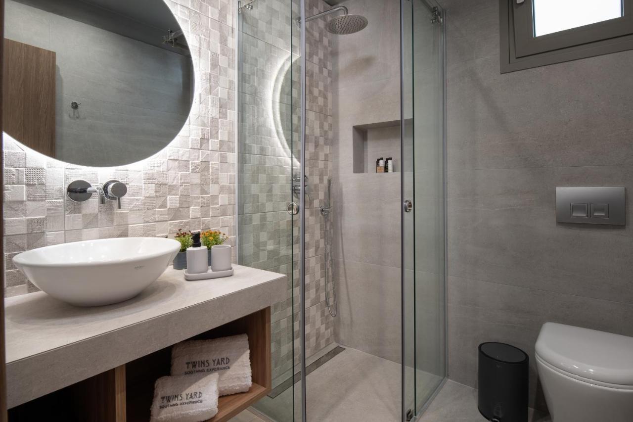 Twins Yard Apartment Nikiti  Bagian luar foto